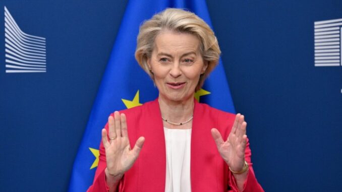 Donald Trump delays imposing 50% tariffs on EU until July Ursula von der Leyen