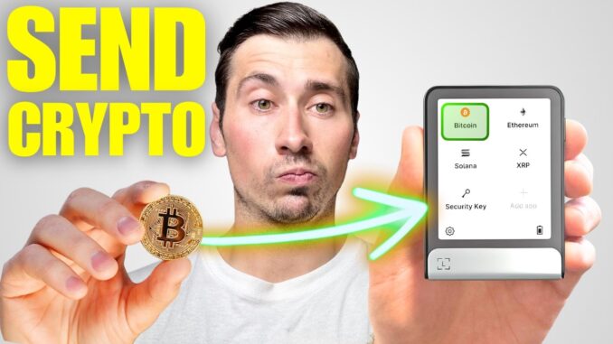 How to Send Crypto TO Cold Wallets (BEGINNER'S GUIDE)