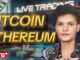 CRYPTO LIVE TRADING|| 30 JUN | ‪@ClockTraderlive‬ #bitcoin #ethereum #crypto #btclivetrading