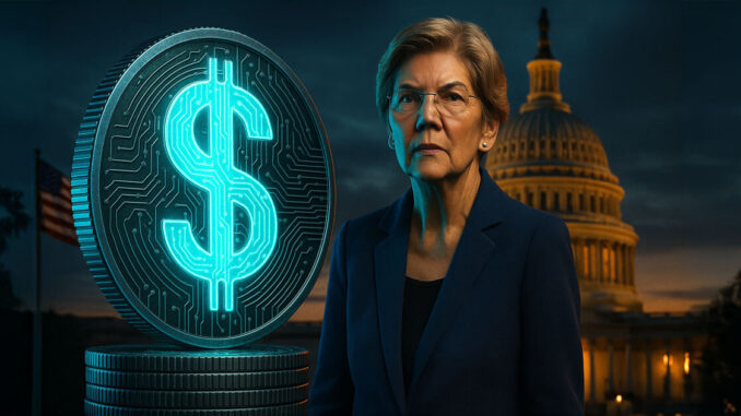 Elizabeth Warren criticizes GENIUS Act over stablecoin concerns ahead of final vote