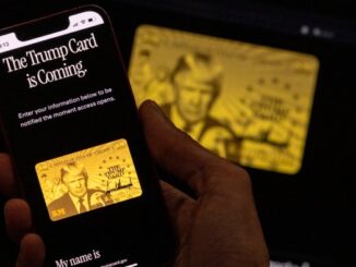 a person looking at the new website on a phone and laptop for the planned $5 million US residency permit