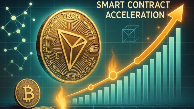 Tron Energy Usage Surges 108% – Smart Contract Activity Accelerates