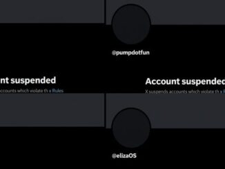 X accounts tied to Pump.fun, ElizaOS, and GMGN suspended