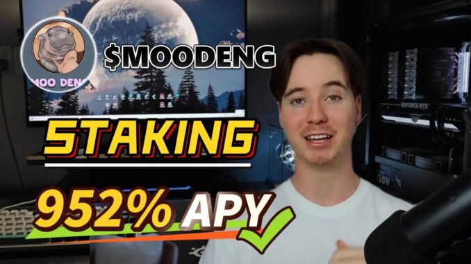 2025 Crypto Project Guide: 952% ROI Through MOODENG Staking & Farming in the Bull Market
