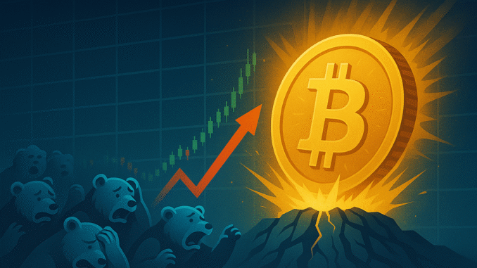 Bitcoin Sets New ATH, Crypto Bears Crushed In $453M Squeeze Bitcoin