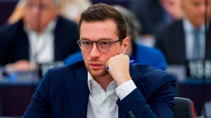 French police raid offices of Marine Le Pen’s far-right Rassemblement French far-right party Rassemblement National (RN) President and MEP Jordan Bardella
