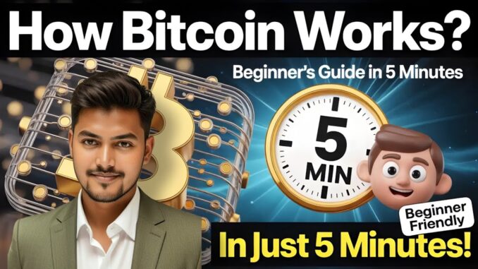 How Bitcoin Works? Beginner’s Guide in 5 Minutes