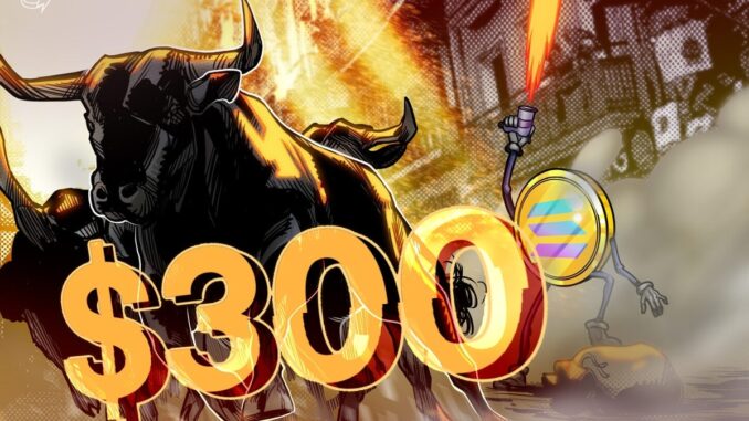 SOL Price Toward $300 Next? Solana ETF Approval Chances Near SOL Price Toward $300 Next? Solana ETF Approval Chances Near 100%.