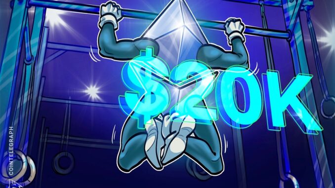 Ether May See New Record Highs in Under Two Weeks Ether May See New Record Highs in Under Two Weeks