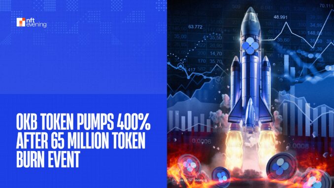 OKB Token ATH, Pumps 400% After 65 Million Token Burn logo