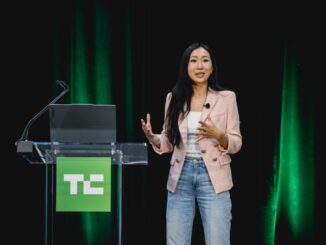 Cathy Gao, 2025 TechCrunch All Stage in Boston, MA