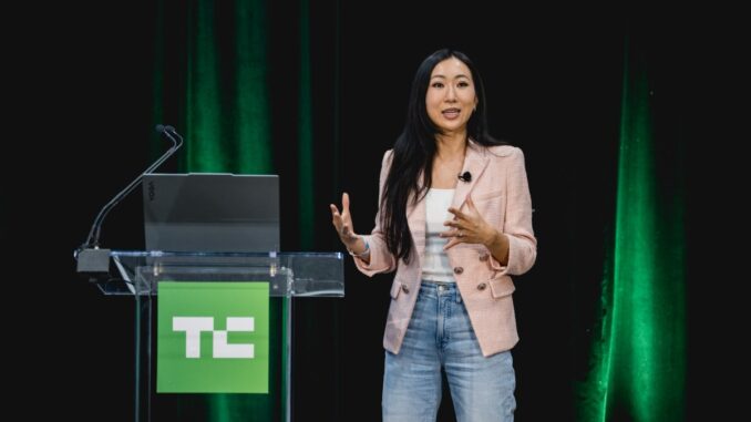What founders should think about if looking to raise a Cathy Gao, 2025 TechCrunch All Stage in Boston, MA