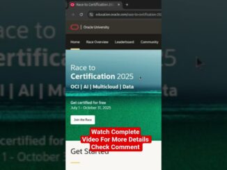 ₹20,000+ Oracle Certification FREE in 2025! | Cloud & AI Guide #cloud #oracle #cloudcomputing