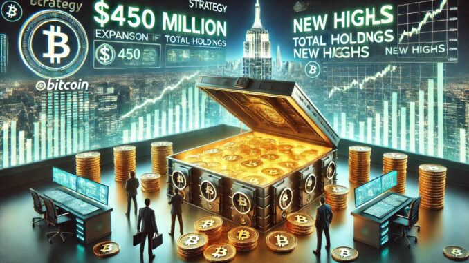 $450 Million Purchase Sends Total Holdings To New Highs $450 Million Purchase Sends Total Holdings To New Highs